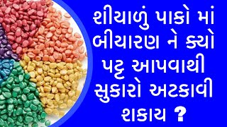 આજની કૃષિ માહિતી-શીયાળું પાકો માં બીયારણ ને ક્યો પટ્ટ આપવાથી સુકારો અટકાવી શકાય ? #agriculture #ખેતી