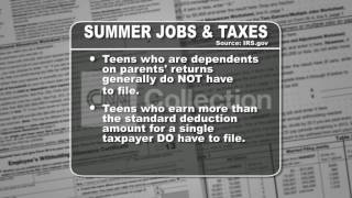 INSIDE TRACK: TEENS SUMMER JOBS amp; TAXES (DONUT)