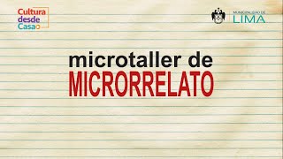 Microtaller de microrrelato - Sesión 2, Estrategias micronarrativas