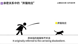 亲密关系中的“弃猫效应“  #心理学 #亲密关系 #弃猫效应