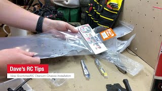 Dave's RC Tips 1- New ScorchedRC Titanium Chassis Installation on an Arrma Typhon 6S