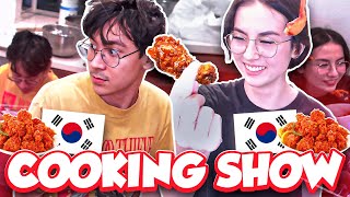 Kyedae & TenZ MAKE KOREAN FRIED CHICKEN !!! | Kyedae Friday's Cooking Show