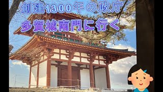 宮城県にある　創建1300年　政庁多賀城南門に行く