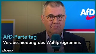 Schaltgespräch mit phoenix-Korrespondent Alexander Kähler zum AfD-Parteitag