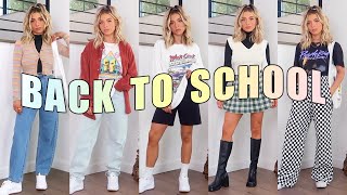 BACK TO SCHOOL OUTFITS | COMFY, CASUAL, DRESSED UP