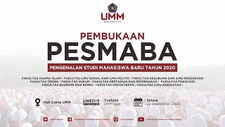 Pembukaan PESMABA Universitas Muhammadiyah Malang 2020