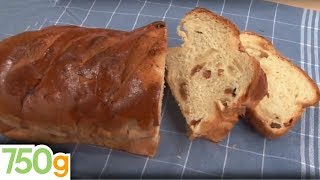 Recette de Cramique ou brioche aux raisins - 750g