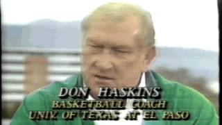 Don Haskins Interview Texas Western '66 NCAA Championship on GMA