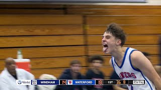 Shampine leads Waterford past Windham 67-62