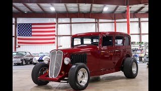 1932 Plymouth Sedan Street Rod For Sale - Walk Around Video (10K Miles)