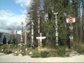 Totem pole at Stanley Park,Vancouver