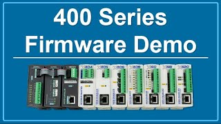 400 Series Setup and Programming Demo - Full Walk-thru - ControlByWeb