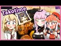 HoloMyth Reacts To The Yummy Ina In A Lunch Box 【Hololive EN】