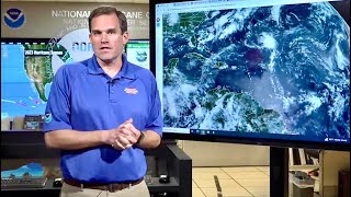 August 1st Tropical Briefing from the NHC in Miami, FL (August 1, 2023)