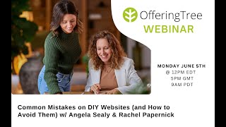 Common Mistakes on DIY Websites and How to Avoid Them with Angela Sealy and Rachel Papernick