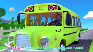 Wheels on the Bus | Fun Sing-Along Nursery Rhyme for Kids!