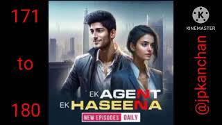 ek agent ek haseena pocket fm episode 171 to 180#pocket fm#story#@jpkanchan#videos