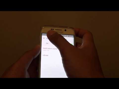 Samsung Galaxy S6 Edge: How to Change Email Notification Sound Samsung Galaxy S6 Edge: How to Change Email Notification Sound