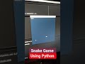 Snake Game using Python Pt.3