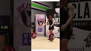 90 KG SNATCH ATTEMPT