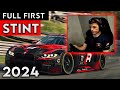 Max Verstappen's FULL First Stint - iRacing 24h Nürburgring