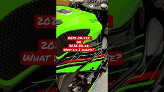 What Did I Choose???? The all new 2023 Ninja ZX-4RR or the 2023 Ninja  ZX-6R and why…