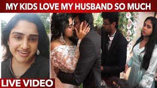 My daughters Love Peter Paul so much - Vanitha Opens up about her Husband & Marriage Vanitha wedding