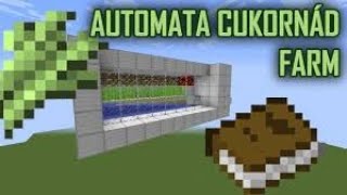 Minecraft cukornád farm tutorial