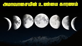 அமாவாசைக்கு இதுதான் காரணம்  - Moon Phases