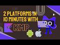 Build 2 Apps in 10 Minutes! (Android & iOS with KMP)
