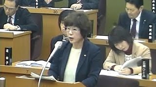 枚方市議会　平成28年12月定例月議会　大森由紀子議員