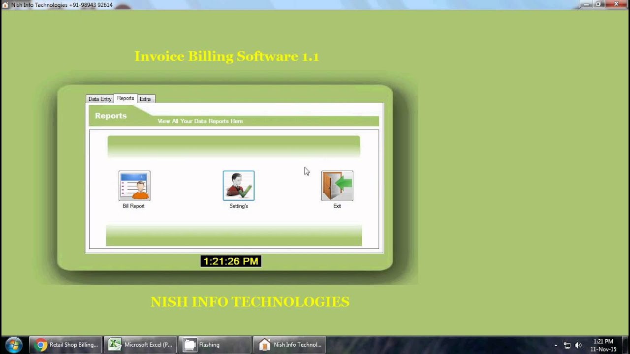 Tamil Invoice Billing Software Youtube