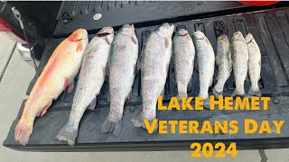 Lake Hemet | Veterans Day 2024 | PowerBait |