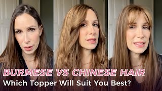 Burmese vs Chinese Hair: Which Topper Will Suit You Best? | UniWigs