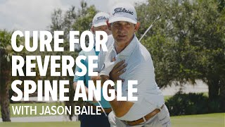 Curing a Reverse Spine Angle in the Golf Swing | Titleist Tips