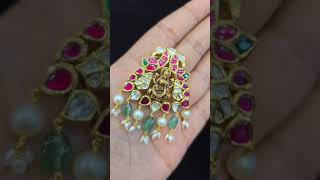 Kundan locket #22ctjewellery #jewellery #beadsjewellery #jewellerycollection #myjewellerycollection