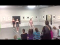 Olivia's choreography at Open Door Studio