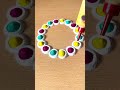 Simple Rangoli | Satisfying Rangoli | Easy Rangoli Tips and Tricks | ASMR #rangoli #satisfying #asmr