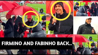 Liverpool's first game of 2024 brought a reunion with departed legends Roberto Firmino and Fabinho,