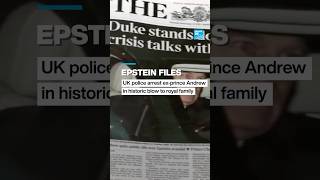 UK police arrest ex-prince Andrew in historic blow to royal family • FRANCE 24 English