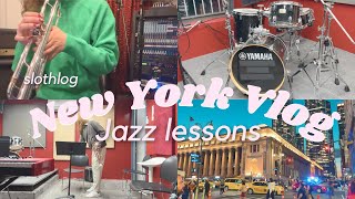 【New York Vlog/Jazz】本場ニューヨークでジャズを習ってみた。