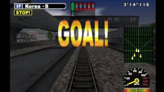 [PS2] Tetsu One Densha de Battle - GP Mode Coastline 1