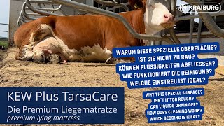 KRAIBURG KEW Plus TarsaCare - frequently asked questions about our premium cow mattress system