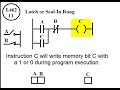 l46211 plc latch rung