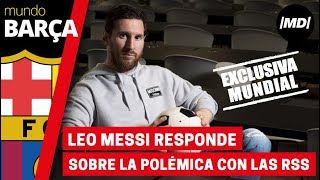Messi, sobre las redes en MD: “Lo veo raro pero decían que habría pruebas”