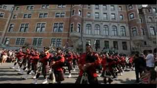 Le Défilé du Festival - Parade - Festival international de Musiques militaires de Québec