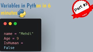 Learn PYTHON variables for beginners | Part 2 |#coding