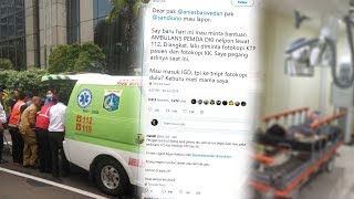 Halddi Dipersulit Pesan Ambulans dan Mengaku Dilayani dengan Kasar, Kadinkes DKI: Saya Juga Kaget