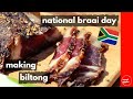 National Braai Day - How to Make Biltong (South Africa Heritage Day Recipes)