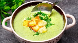 This easy broccoli soup recipe is like medicine for my stomach. Everyone asks for the recipe!